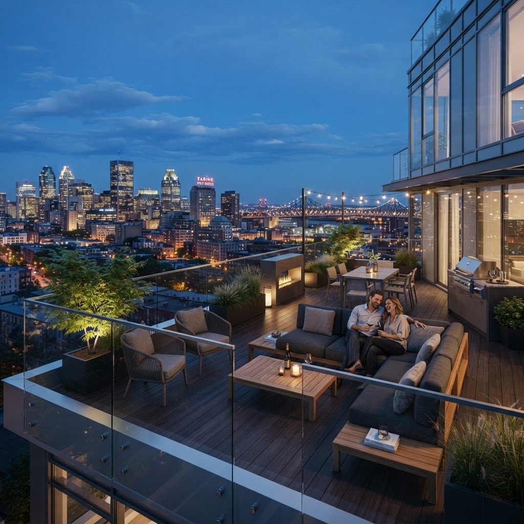 Penthouse contemporain
